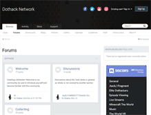 Tablet Screenshot of dothack.org