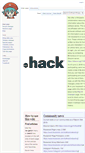 Mobile Screenshot of dothack.info